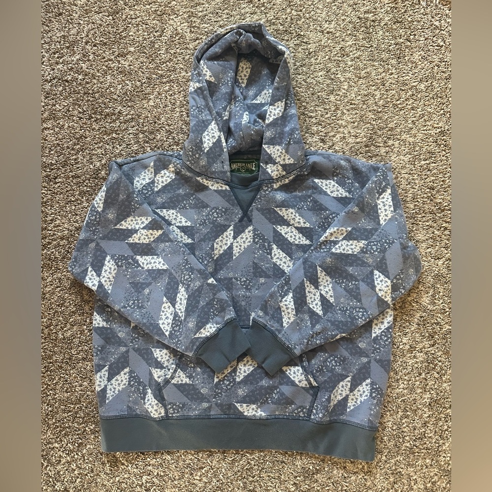 American Eagle Patchwork Hoodie - image 1